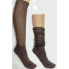 Assortiment de 10 paires Chaussettes  Mi bas coton lurex