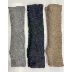 Assortiments de 6 paires de Mitaine Manchons Laine angora