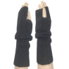 Assortiments de 6 paires de Mitaine Manchons Laine angora