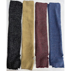 Assortiment 8 paires Mitaines Longues Assorties Fines cotes lurex