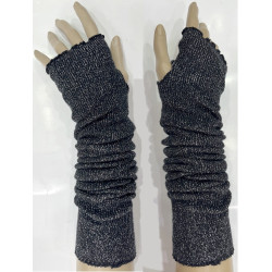 Assortiment 8 paires Mitaines Longues Assorties Fines cotes lurex
