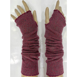 Assortiment 8 paires Mitaines Longues Assorties Fines cotes lurex