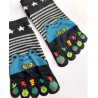 4 Paires de Chaussettes Mr Grenouilles  5 Doigts mangas