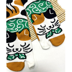 4 Paires de Chaussettes Tabis Chats qui dort