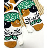 4 Paires de Chaussettes Tabis Chats qui dort
