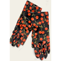 Gants-Les-Petits-Caprices-velours-imprimé-Cherry-2