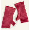 3 Paires de Mitaines Polaire hiver Framboise