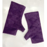 3 Paires de Mitaines Polaire hiver Violet