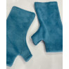 3 Paires de Mitaines Polaire hiver Bleu cobalt