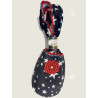 6 Paires de chaussons velours Stars Blanches