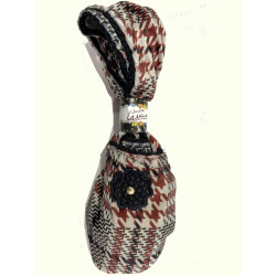 6 Paires de chaussons velours Harrowsquare Noir
