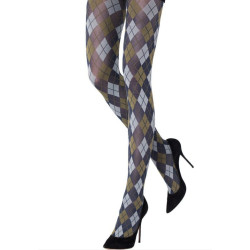 6 paires Collants Argyle...