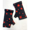 Mitaines-reversible-Lpc-Doublé-polaire-Stars-rouges