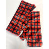 3 Paires de Mitaines Polaire réversibles Scotty Red