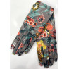 3 paires de Gants polaire imprimé antik Flor