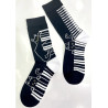 6 paires de Chaussettes Fantaisie Chats au piano