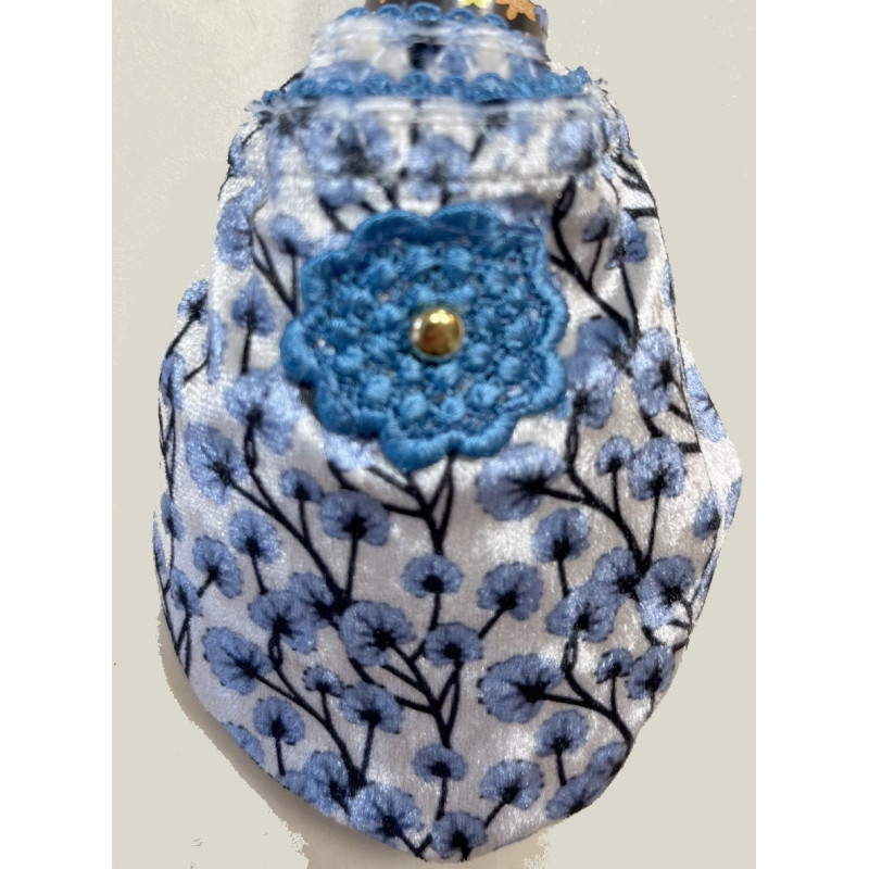 6 paires de chaussons velours Kyoto Cielo