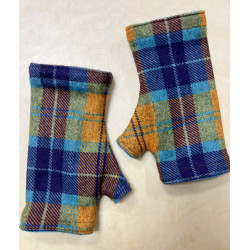 Mitaines-doublé-polaire-polaire-imprimé-Scott-bleu-safran