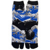 4 paires de  Chaussettes JAponaise Vagues Hokusai