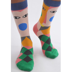 6-paires-de-Chaussettes-vente-en-gros-les-petits-caprices-art-museum-Portrait-de-picasso