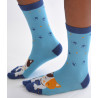 4 Paires de Chaussettes Tabis Coton Petits Chaton
