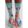 4 Paires de Chaussettes Tabis Coton La fille aux papillons