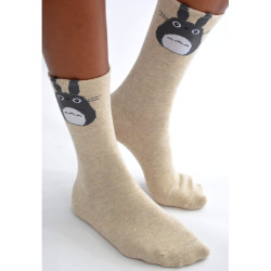 Chaussettes-Les-petits-caprices--mangas-le-mon-voisin-Totoro-gris-profil