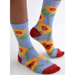Chaussettes-les-petits-caprices-Tournesol-au-printemps-profil
