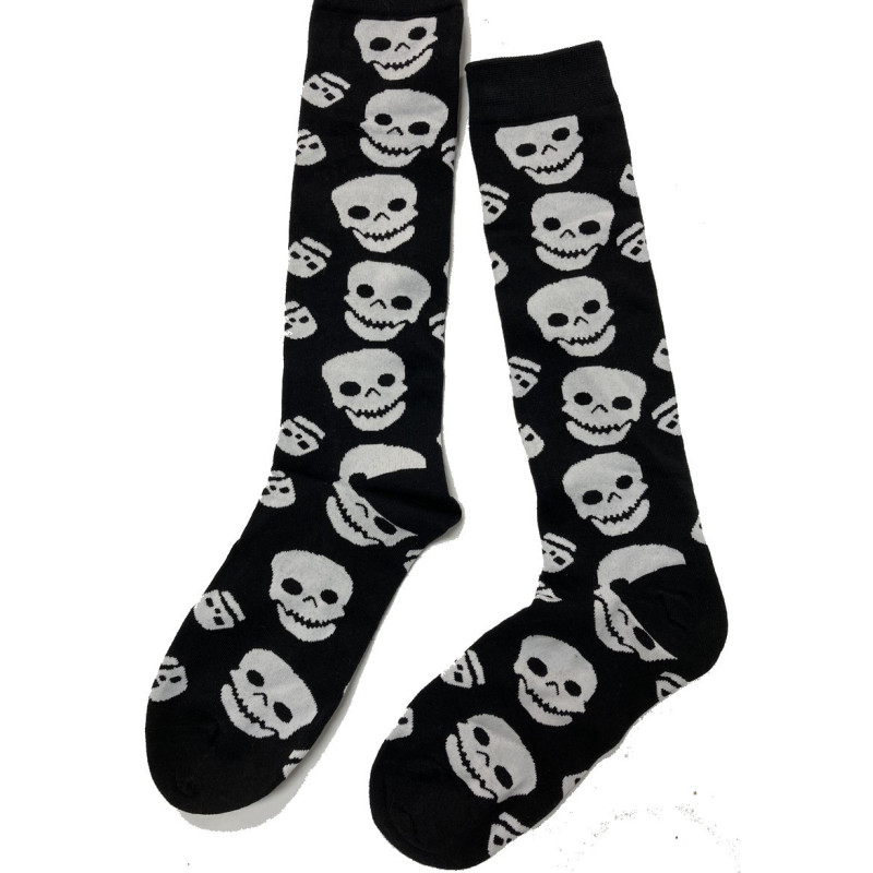 Mi-bas-LEs-Petits-Caprices coton-TETES-DE-MORTS-PIRATES