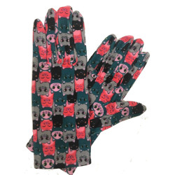 gants-coréen-polaire-lpc-Smily-cats-polaire-rouge-entier