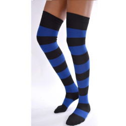 Jambières-Les-petits-caprices-rayures-bleues-et-noires-pro