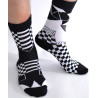 6 Paires de chaussettes Smoking Asymétrique