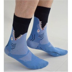 Chaussettes-les-petits-caprices-Grand-requin-bleu