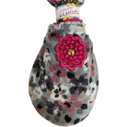 CHAUSSONS-velours-imprimé-les-petits-caprices-bianca-purple-détail