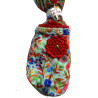 CHAUSSONS-velours-imprimé-les-petits-caprices-happy-flo-red-détail