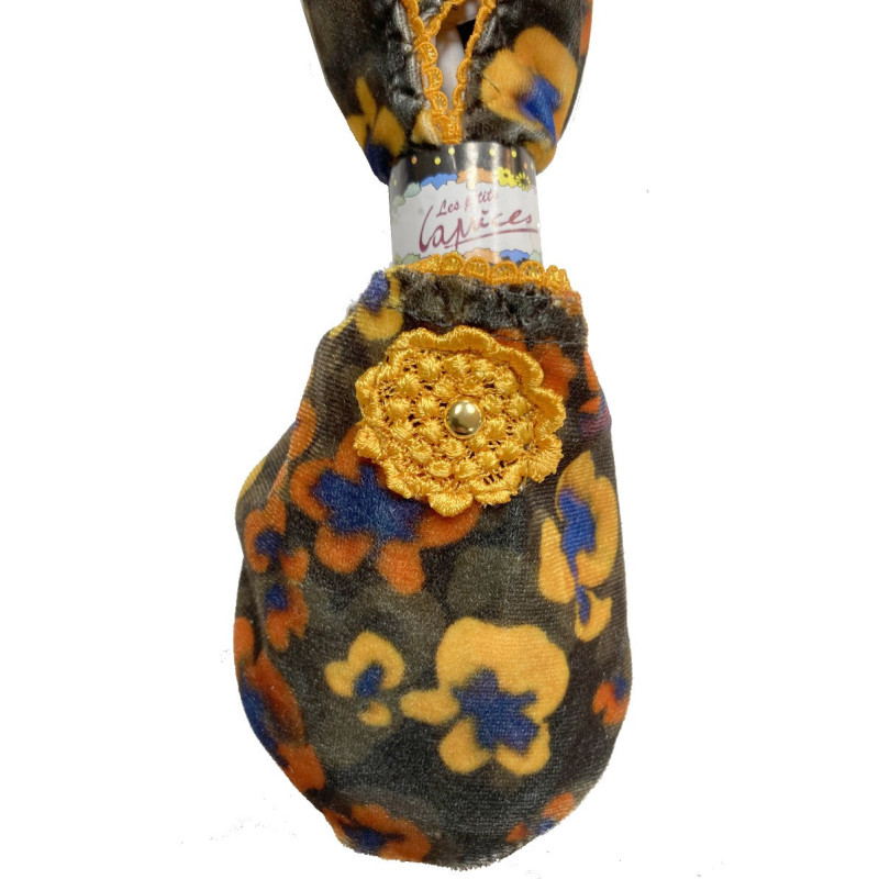 6 paires de chausson velours Papavero Jaune Les Petits Caprices