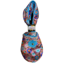 CHAUSSONS-velours-imprimé-les-petits-caprices-Tatata-bleu-vintage