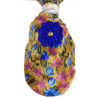 CHAUSSONS-velours-imprimé-les-petits-caprices-Violetta-dark-bleu-détail