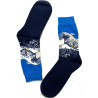 Vente-en-gros-6-paires-Chausettes LEs Petits Caprices  artiste illlustre vague d'hokusa vrai