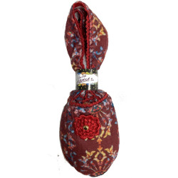 grossiste-CHAUSSONS-Polaire-imprimé-les-petits-caprices-Palazzino-rouge-