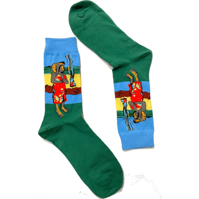 6-paires-de-vente-en-gros-Chausettes-LEs-Petits-Caprices-la-femme-et-enfant-Gaugin