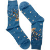 Vente-en-gros-6-paires-Chaussettes LEs Petits Caprices COTON artiste illustre cerisier impressionniste V Gogh