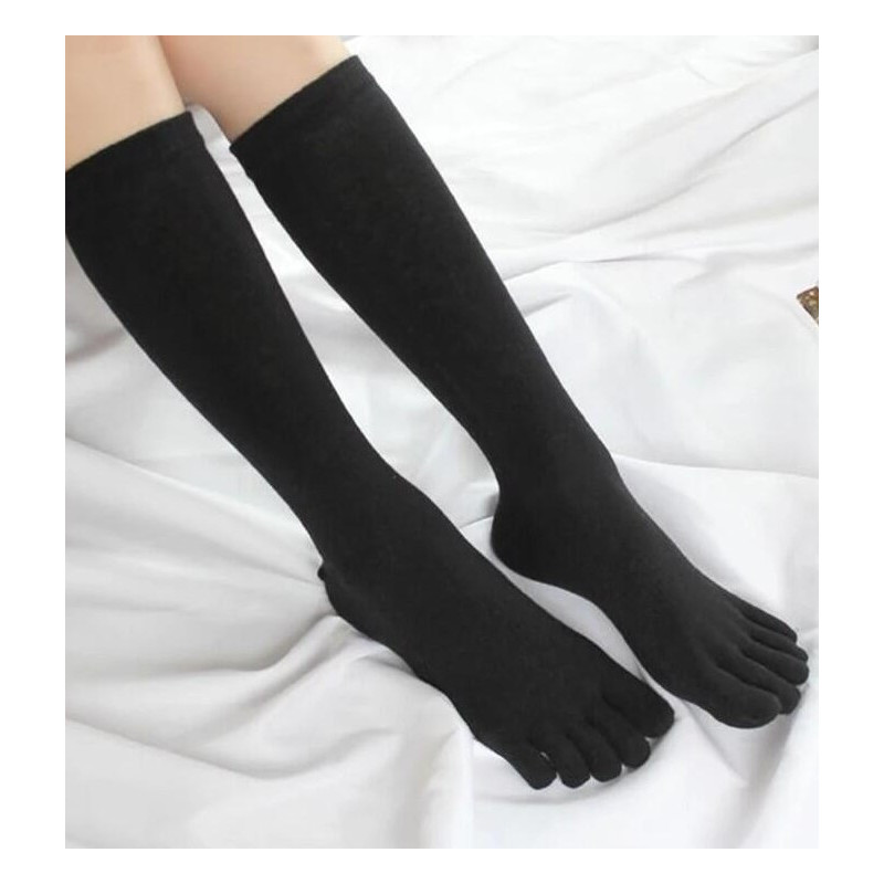 4-paire-de-Chaussettes-5-Doigts-Noires-Coton 4-paire-de-Chaussettes-5-Doigts-Noires-Coton