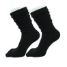 4 paire de Chaussettes 5 Doigts Noires Coton