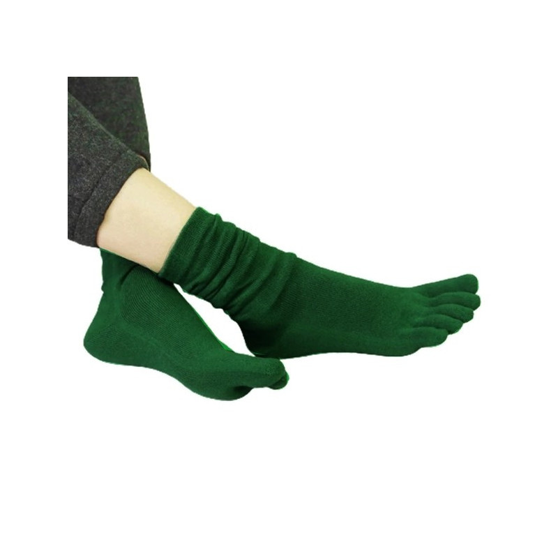 4-paires-de-Chaussettes-5-Doigts-vert-foncé 4-paires-de-Chaussettes-5-Doigts-vert-foncé