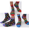12-paires-de-chaussettes-Assorties-rayures-pois- etoiles-coton-les-petits-caprices