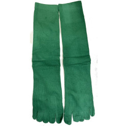 4-paires-de-Chaussettes-5-Doigts-vert-vif-2