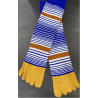 4 paire de Chaussettes 5 Doigts Coton rayures moutarde