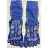 3 paires Chaussettes 5 Doigts Yoga rectangles Verts