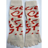 3 paires Chaussettes 5 Doigts Yoga Signature